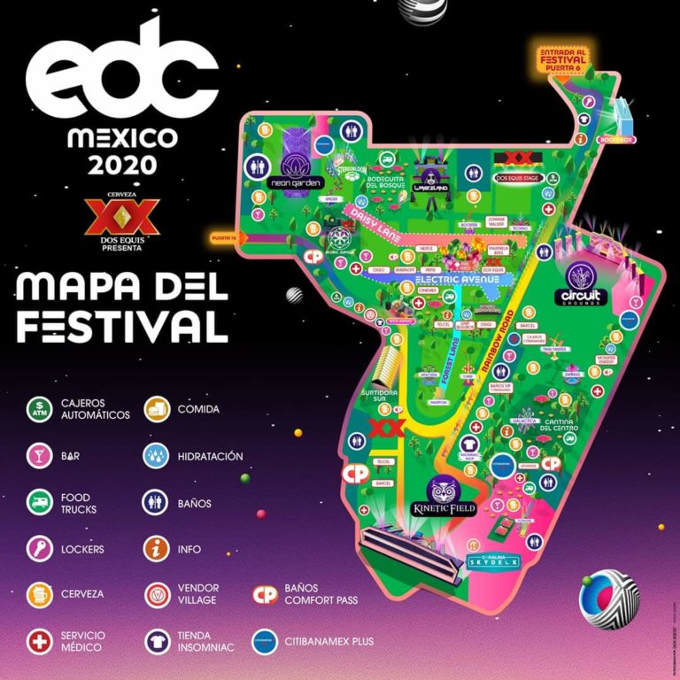 Hoy inicia el EDC México, aquí nuestra guía básica Melodia Viajera