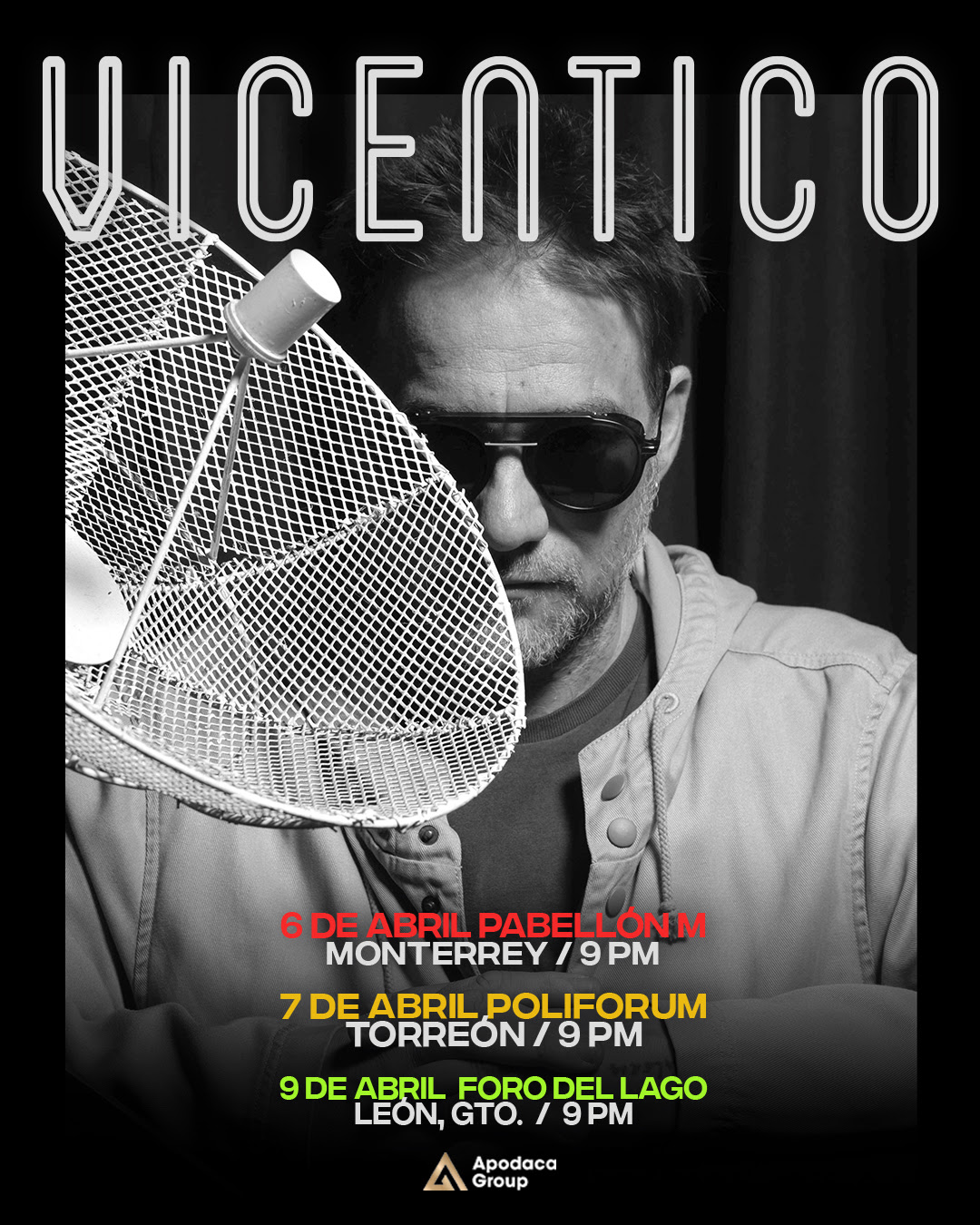 Vicentico anuncia gira por nuestro país con actuaciones en Monterrey